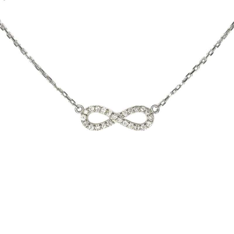 Infinity Sign Diamond Pendant