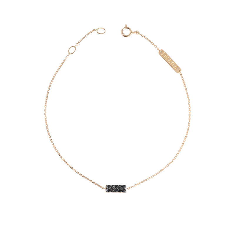 Black Rectangle Bracelet