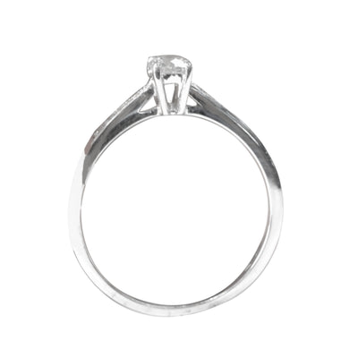 Small Solitaire Diamond Ring