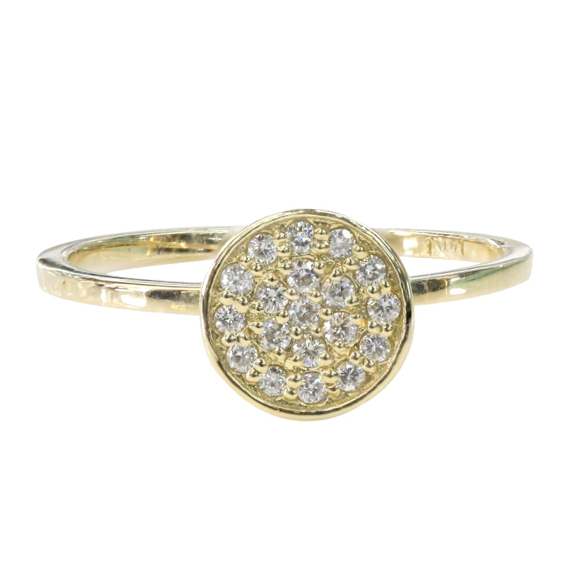 Circle Shape Diamond Ring