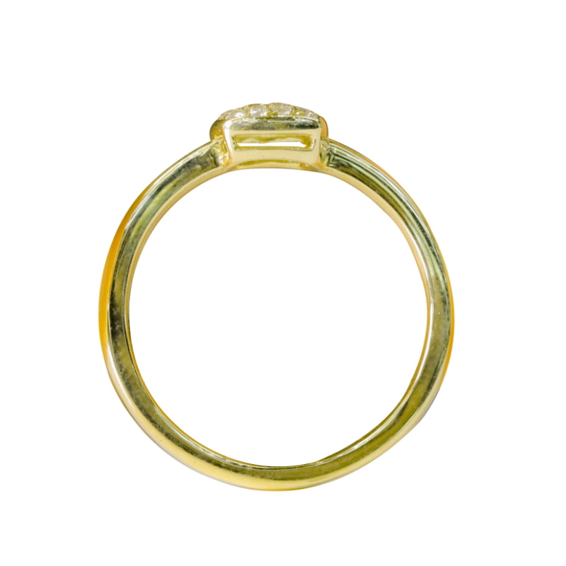 Square Diamond Ring