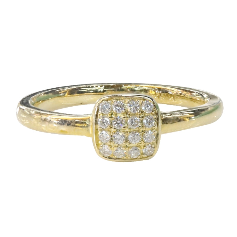 Square Diamond Ring
